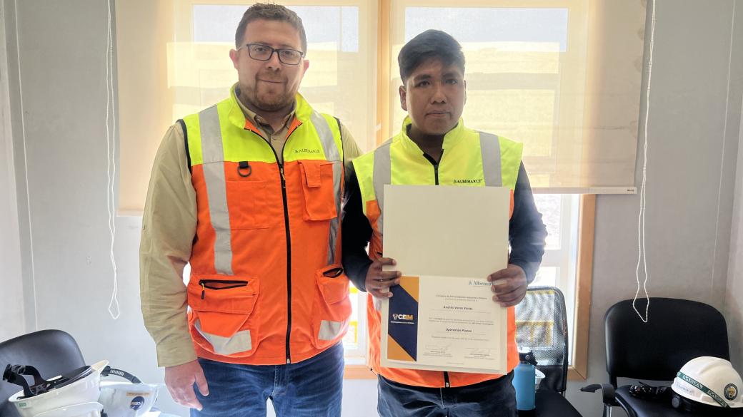 Albemarle apprenticeship participant