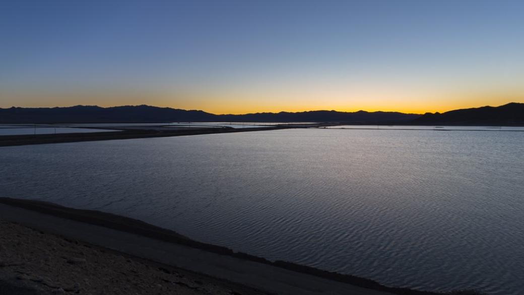 Silver Peak sunset