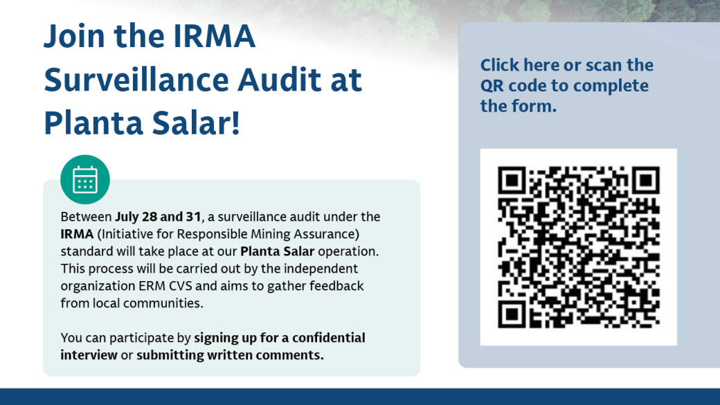 IRMA Surveillance Audit Notice Image