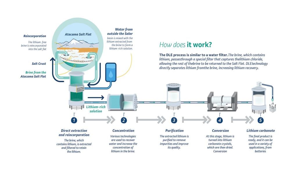 The full DLE process