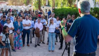 la Primera Feria de Electromovilidad "Muévete con Litio