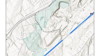 Early Site Preparations Affecting Battleground Ave and Tin Mine Rd Area