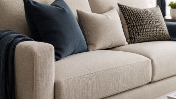 Sofa with flame retardant