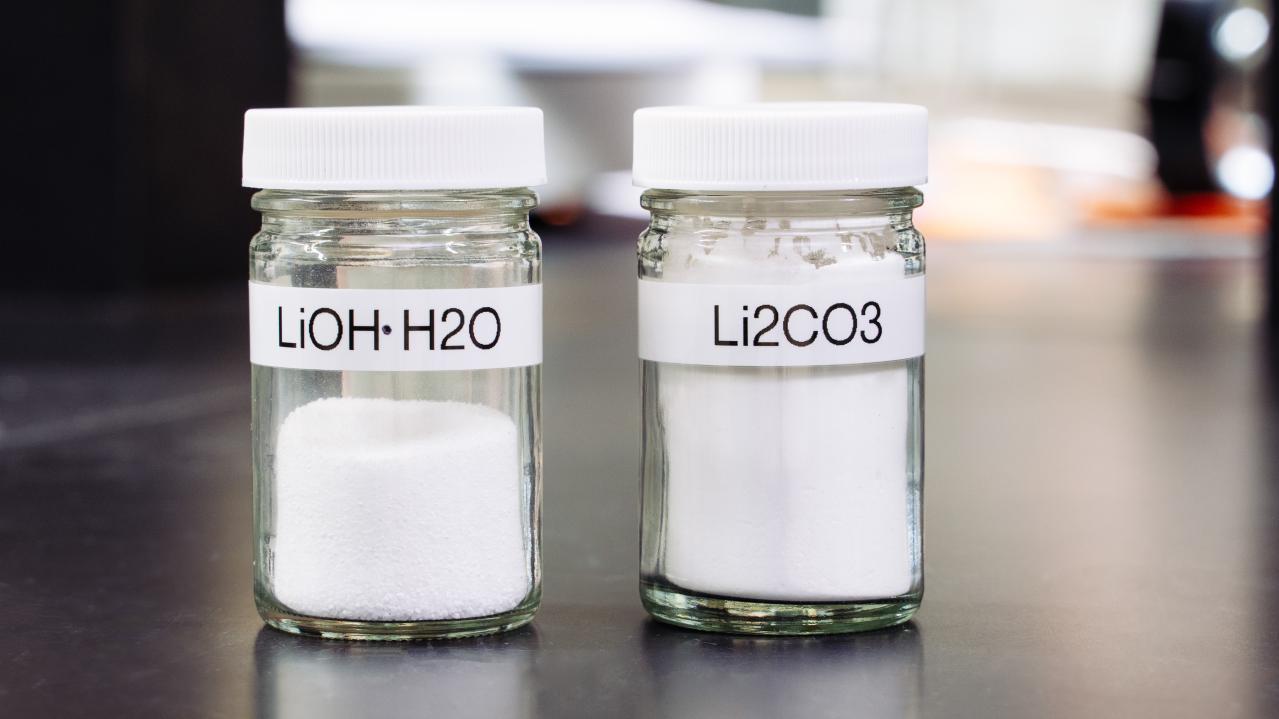 lithium element in jars