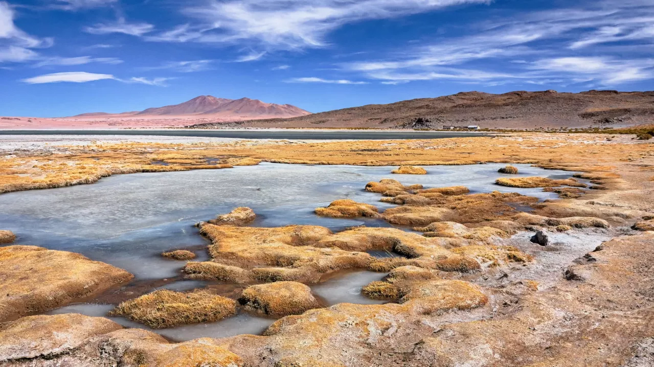 Image showing the edge of a lagoon. 