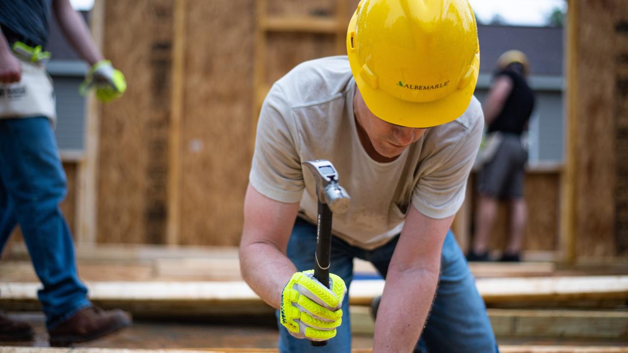 Volunteer at Habitat for Humanity