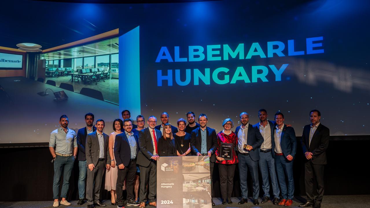 Albemarle Budapest, Hungary Office Wins Office of the Year Award