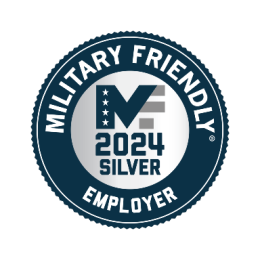Military Friendly Silver Employer Award 2024 Logo