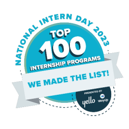 National Intern Day Top 100 Award Logo