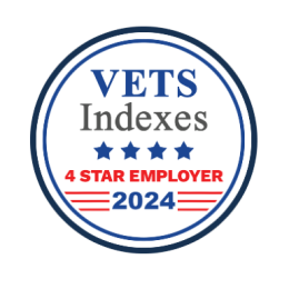 VETS Indexes 4 Star Employer Award 2024 With Padding