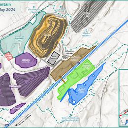 Kings Mountain North Carolina Proposed Mine Map