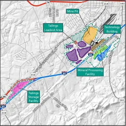Tailings Site Map