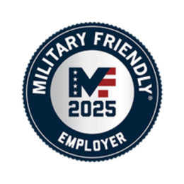 Military Friendly Employer Award Logo 2025