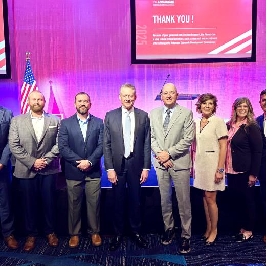 Albemarle employees at Arkansas Economic Development Foundation luncheon