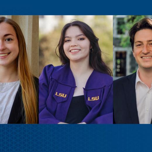 Gottwald Scholarship recipients