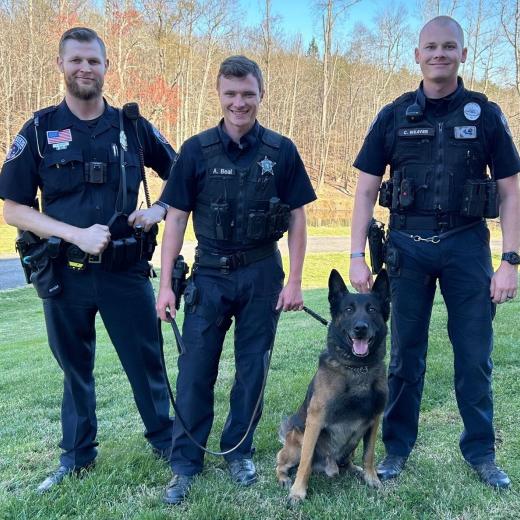 Cleveland County K-9 team