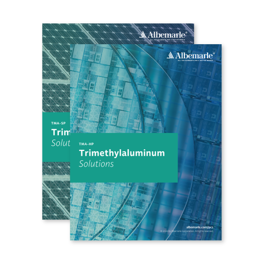 Image of Albemarle's TMA brochures
