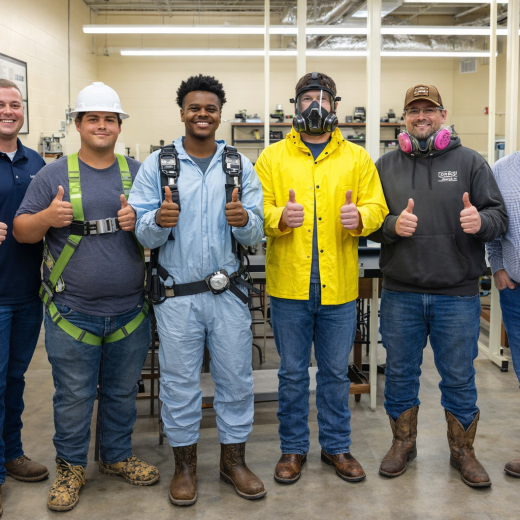 Albemarle Magnolia Safety Equipment Student Photo
