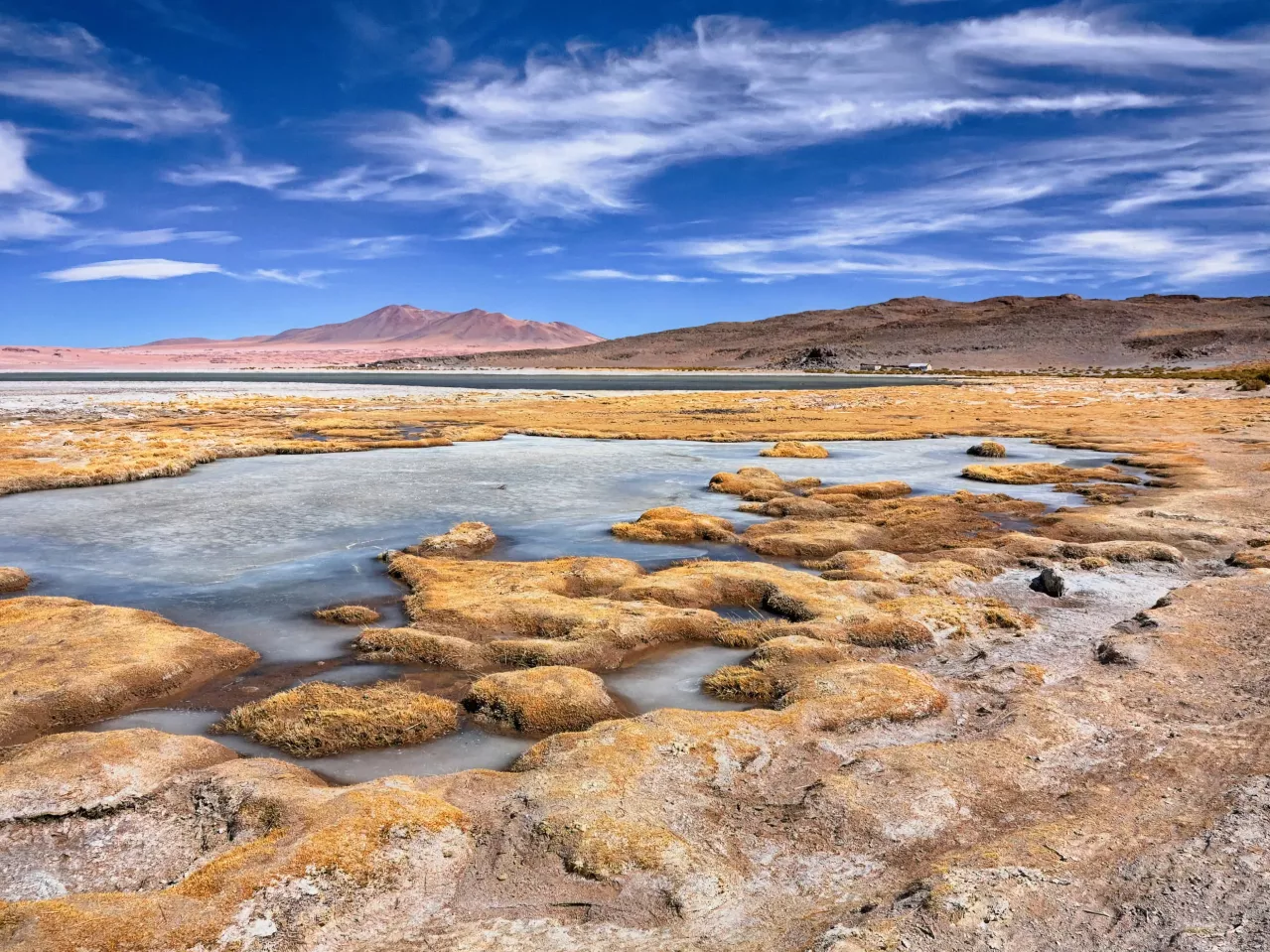 Image showing the edge of a lagoon. 