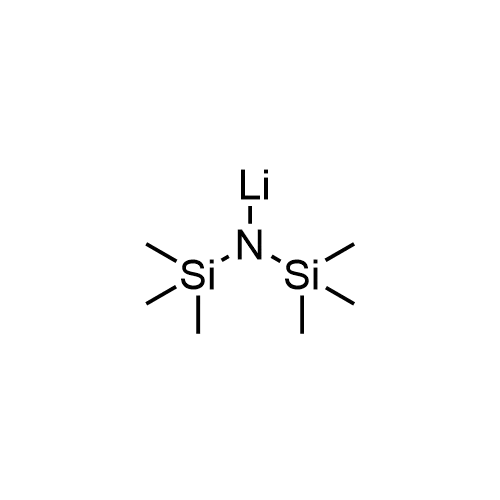 Lithium Hexamethyldisilazide (LHMDS), typ. 25 % solution in THF (typ. 1.3 M)