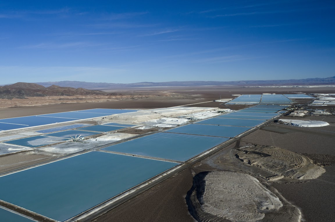Chile Evaporation ponds
