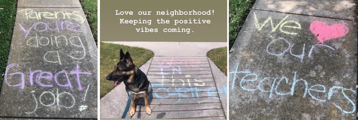 Love our neighborhood ! Keeping the positive vibes coming. 